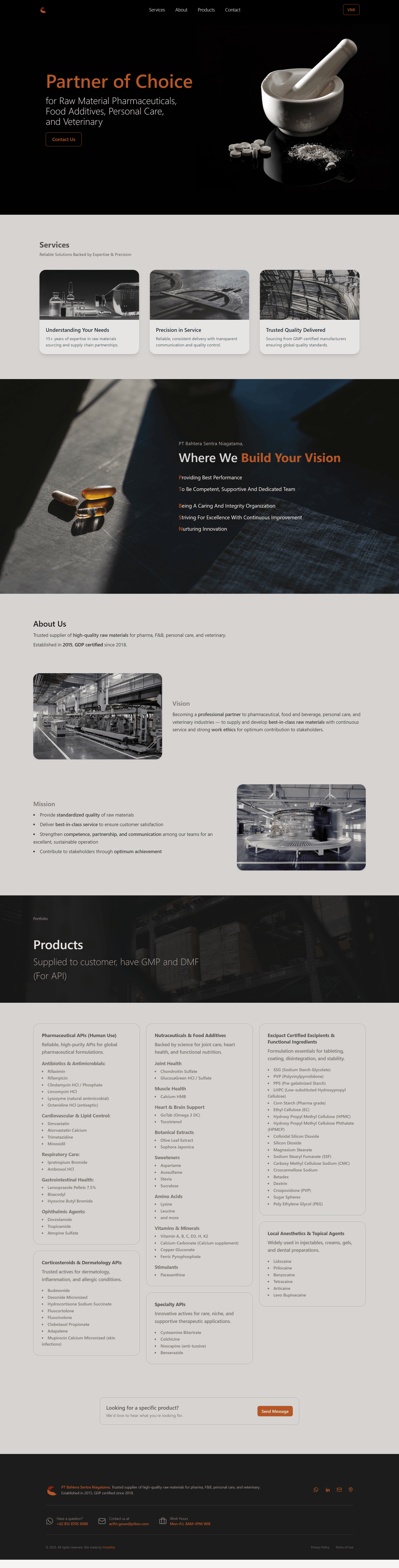 BSN Landing Page